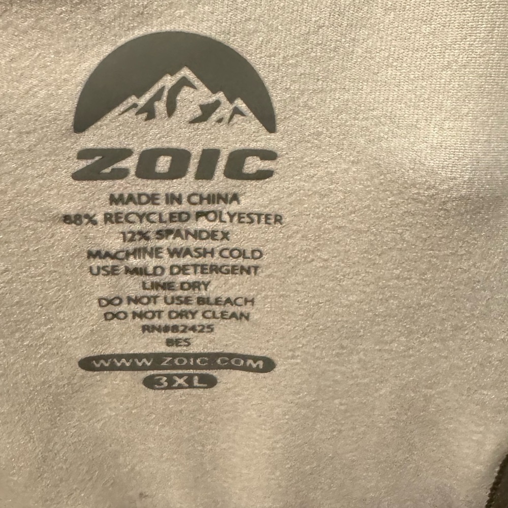 Zoic Men’s Mountain Bike Liner Shorts 3XL Camo Padded Cycling NWT - Picture 7 of 10